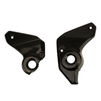 Paire de caches cadre carbone kawasaki z650 rs 2022-