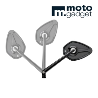 Rétroviseur mo.view sport anbauspiegel 110 pivot flip 22mm/1" - motogadget