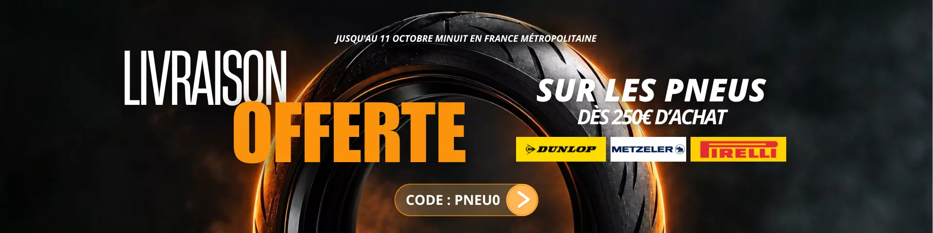 <p>Pneu moto livraison gratuite</p>
